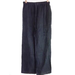 Reformation Black Linen Pants Size S